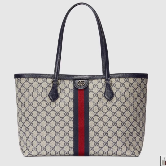 Gucci Ophidia Tote Bag Navy - Picture 1 of 6